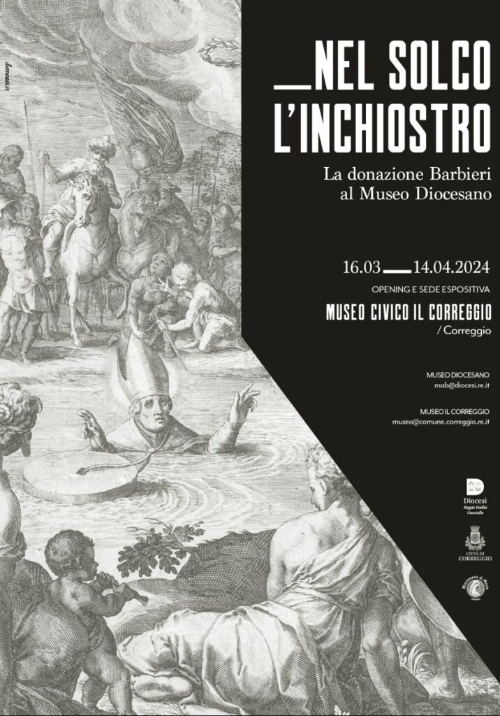 Mostra "_Nel solco l'inchiostro" dal 16 marzo al 14 aprile al museo "Il Correggio" a Correggio con opere del Museo Diocesano di Reggio Emilia